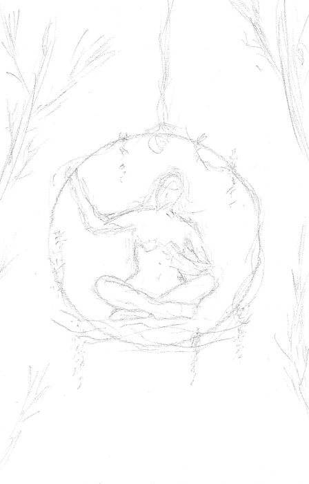 Sitting in a Hoop Swing by Erich Heidewald